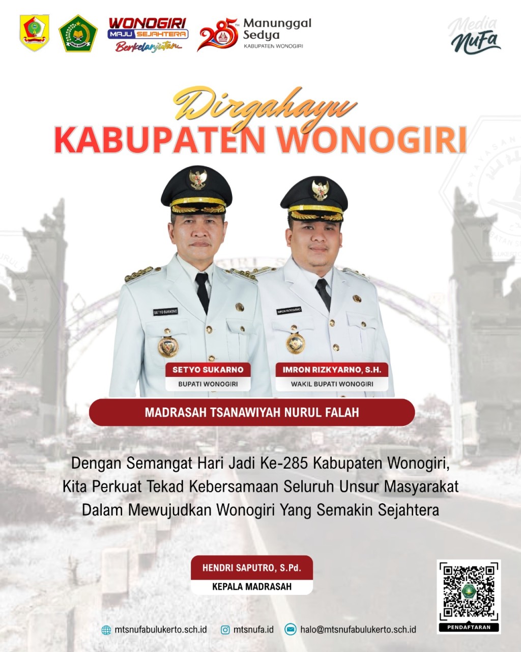 HARI JADI KABUPATEN WONOGIRI 